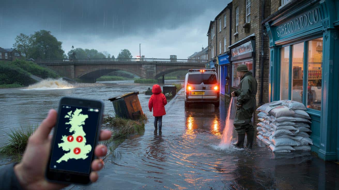 Full list of 45 UK towns facing 'significant' flooding risk this weekend
