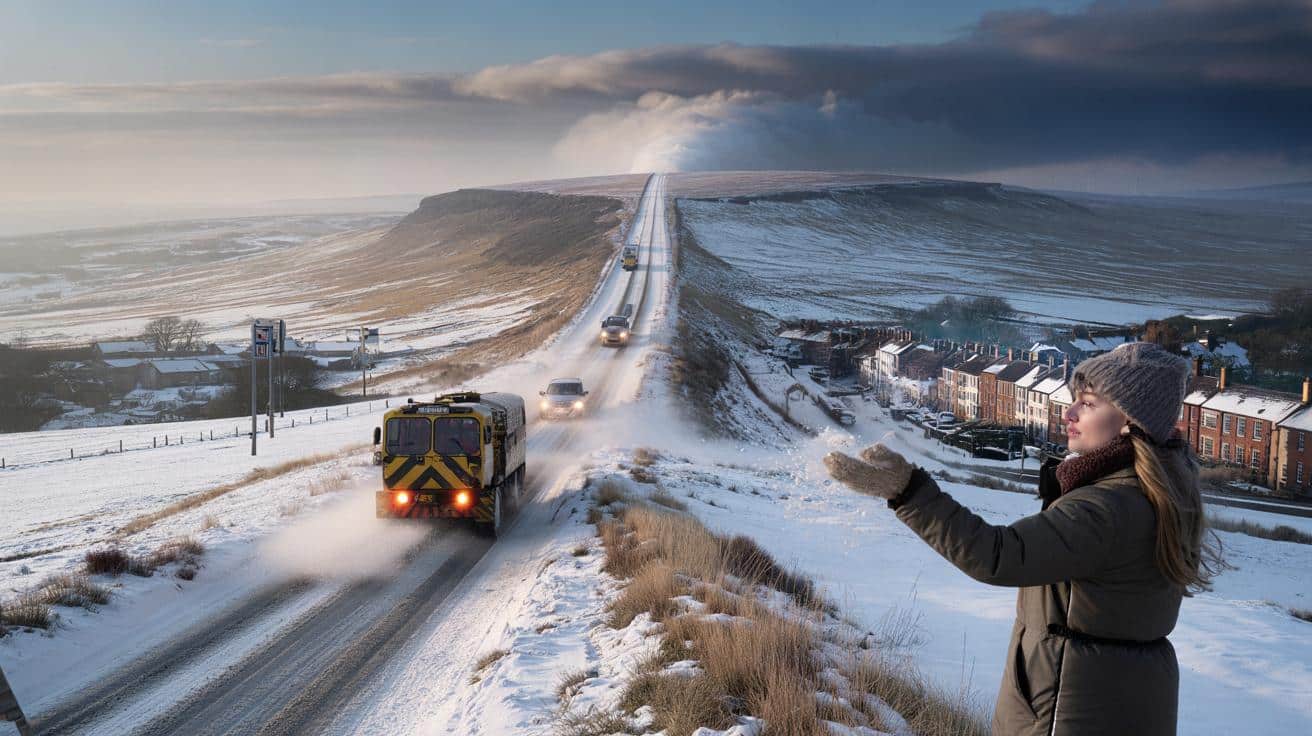Met Office confirms the exact date a 400-mile "snow wall" will hit the UK