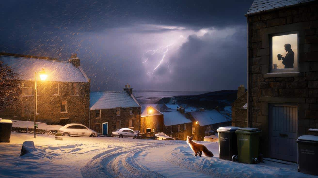Rare 'Thundersnow' phenomenon predicted for parts of Scotland and North