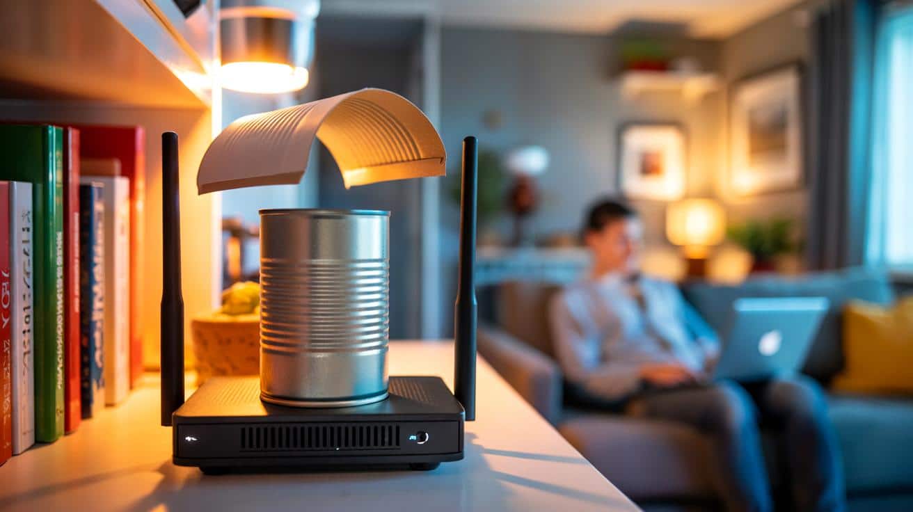 The simple trick to speed up your home Wi-Fi using a drinks can