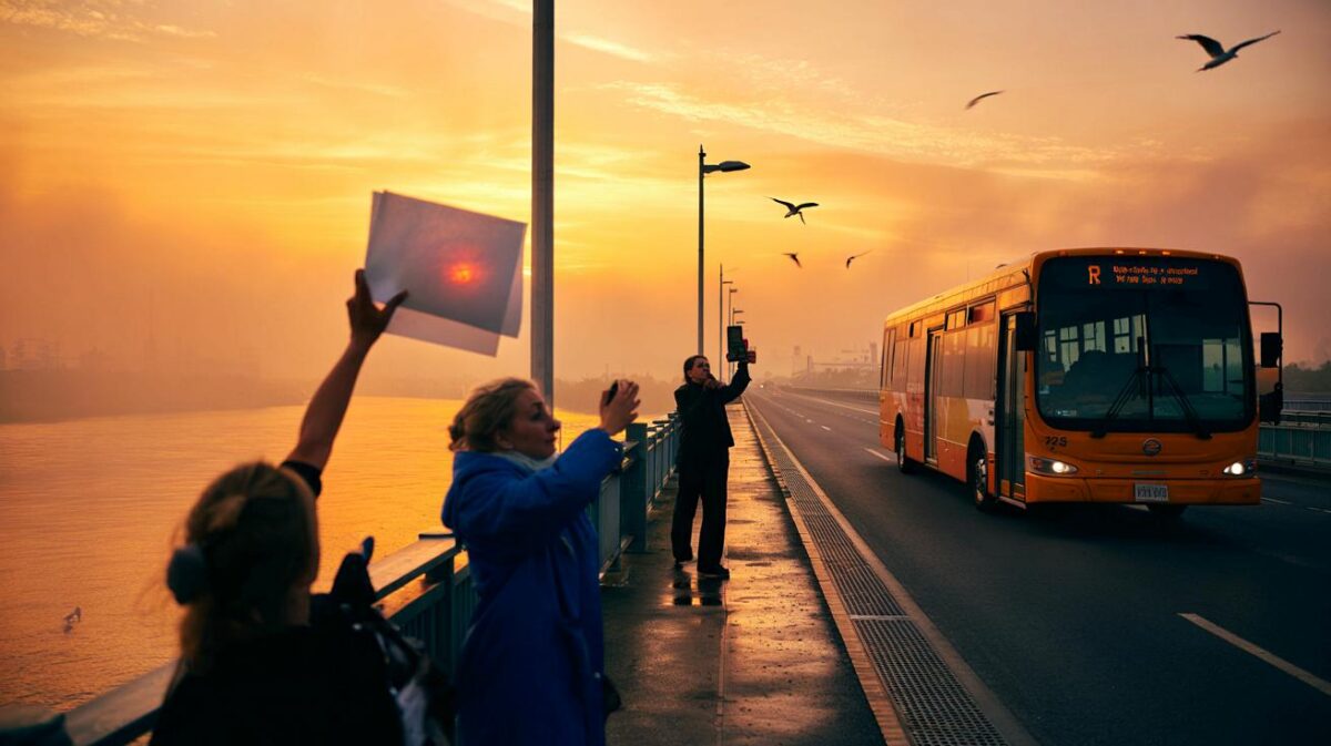 Why the sky turned orange this morning: The science behind the glow